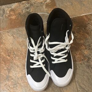 Levi’s Black and White High-Top Sneakers - Size 9 - NWOT